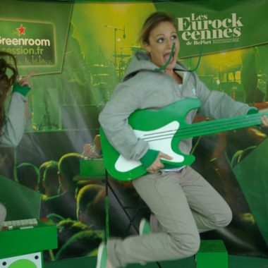 Animation événementielle Heineken au festival Les Eurockéennes